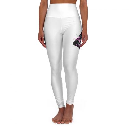 High Waisted Yoga Leggings "With You My Baby" - Image 2