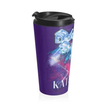 "Double Shots" Stainless Steel Travel Mug - Image 3